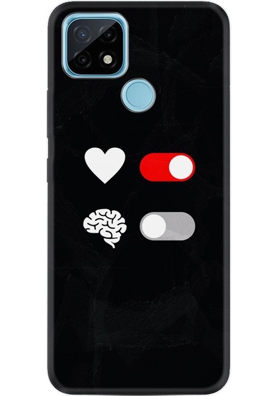 Realme C25S Kılıf Desenli Love Brain 1722