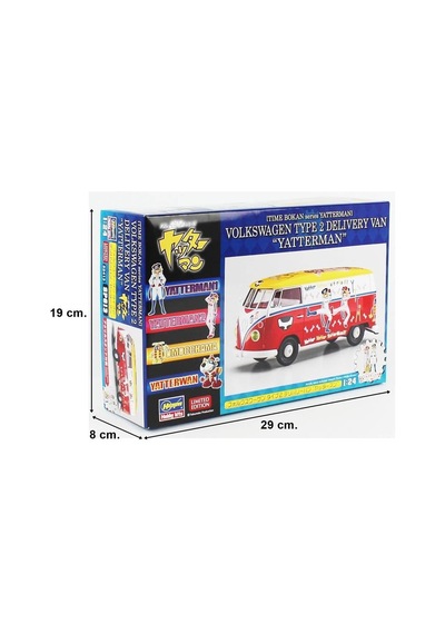 Hasegawa Sp613 52413 1/24 Ölçek, Volkswagen Type 2 Delivery Van Yatterman , Plastik Model Kiti