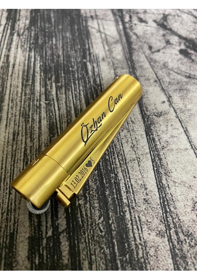 Clipper Metal Çakmak Gold