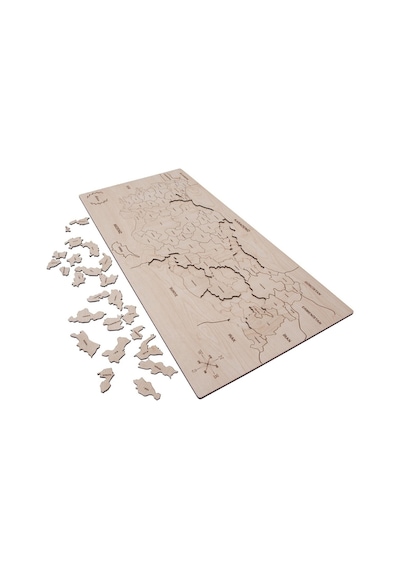Doğal Türkiye Haritası Puzzle