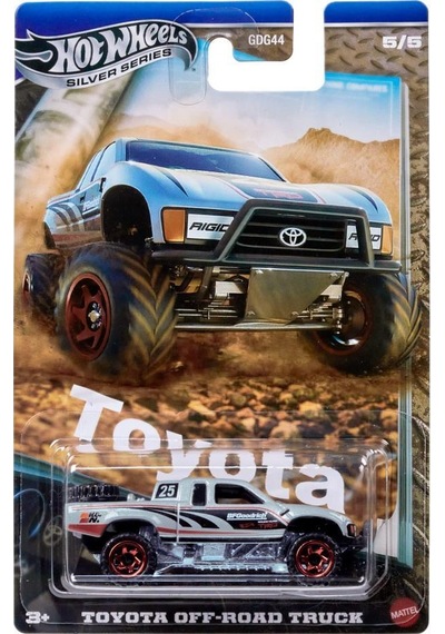 Hot Wheels Temalı Arabalar Özel Seri Toyota Off Road Truck Gdg44-jcb75 Resimdeki Renk