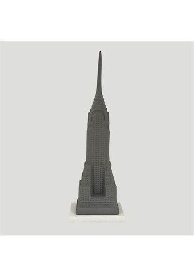 Vitale Mermer Metal Empire State Dekor13 13 40 Cm