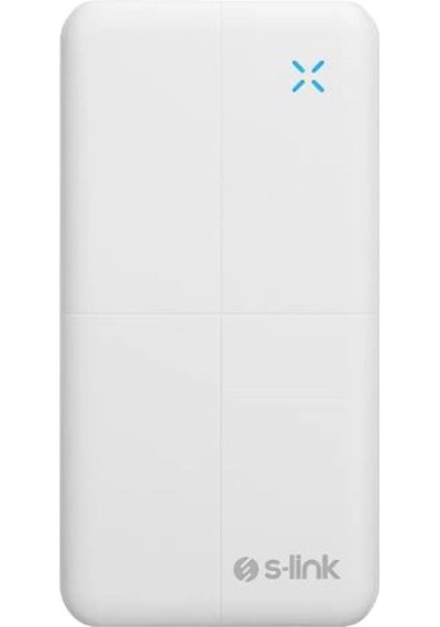 S-link Ip-g12n 10000mah Micro+usb+ Type-c Giriş+çıkış Beyaz. Taşınabilir Pil Şarj Cihazı Powerbank Çok Renkli