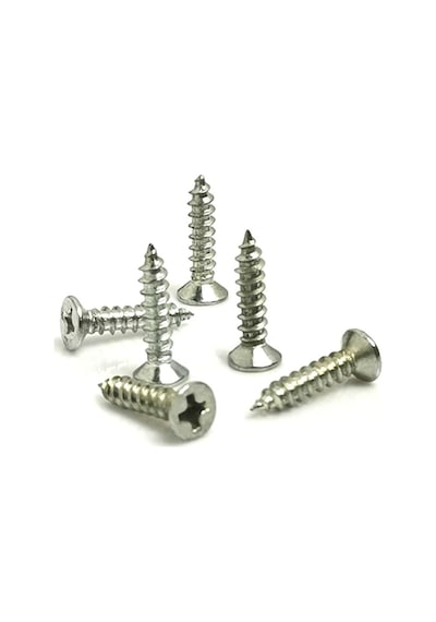 Menteşe, Klips, Ayak, Ağaç, Sunta Vidası 3x13 Mm - Nikel 100 Adet