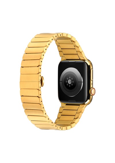 Apple Uyumlu  Watch 38 MM Kordon Krd-79 Metal Kordon