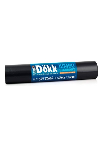 Florex Dökk Jumbo Standart Dökme Çöp Torbası 80 X 110 Cm