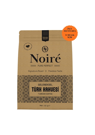 Noire %100 Arabica Asırlık Lezzet Öğütülmüş Geleneksel Türk Kahvesi 100 G