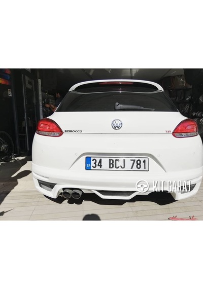 Kit Garaj Volkswagen Scirocco Makyajsız Rieger Arka Ek Plastik Boyasız