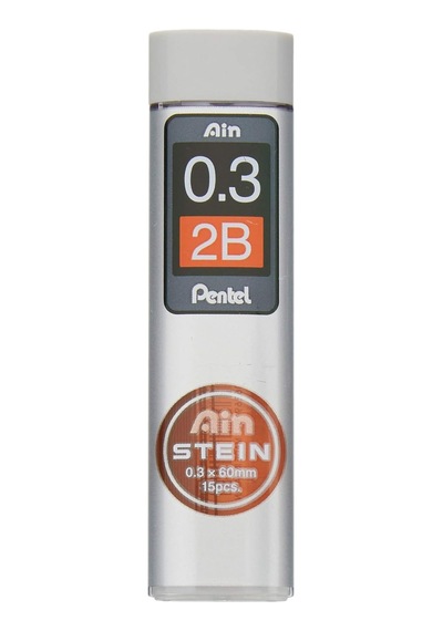Ayrex Mekanik Kurşun Kalem Ucu, 15 Adet, 0.3 Mm, 2b