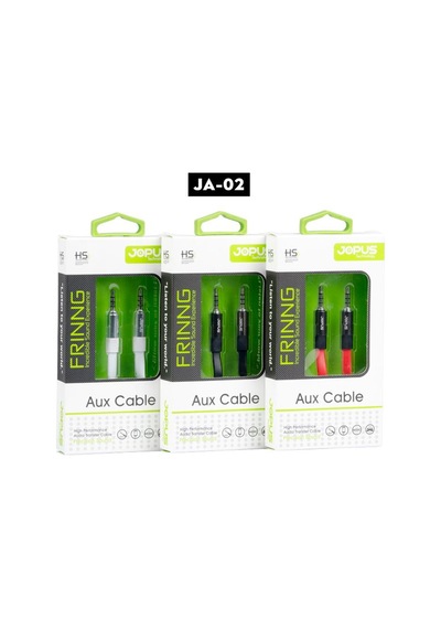 Jopus Frinng 3.5 Mm-3.5 Mm Aux Bağlantı Kablosu Siyah A Kalite Ja-02