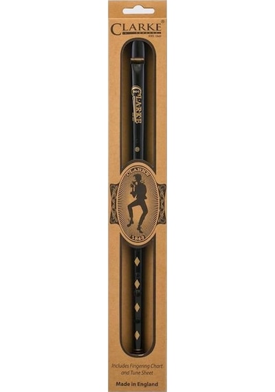 Clarke Tinwhistle D Clarke Original - Siyah İrlanda Flütü
