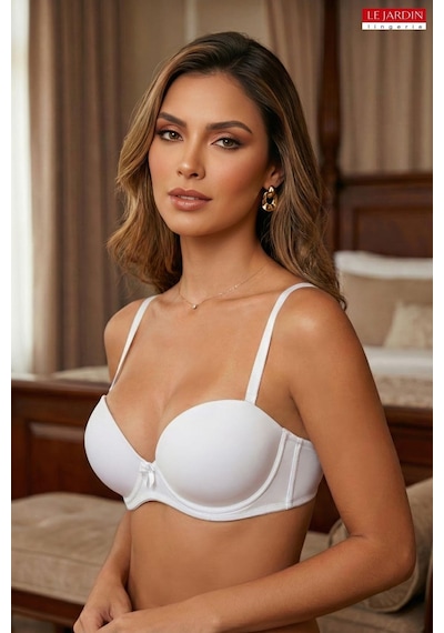 Le Jardin 7032 Kadın Push Up Dolgulu Sütyen Siyah