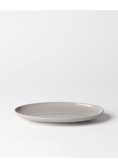 Madame Coco Aurea Kayık Tabak - Gri - 25 Cm 8684427205730 Çok Renkli