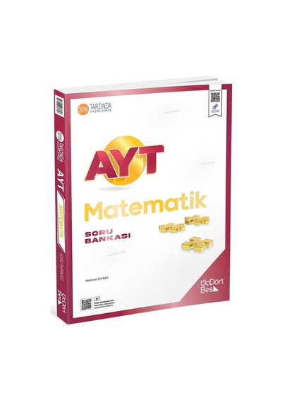 Üç Dört Beş Yayıncılık 345 Tyt - Ayt Matematik Soru Bankası Set 2 Kitap