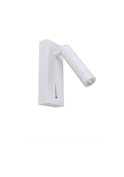 Siyah Gövde Led Aplik 3000k Günışığı Modern Duvar Aydınlatma Ah09-00501 Beyaz - 925259252 Beyaz