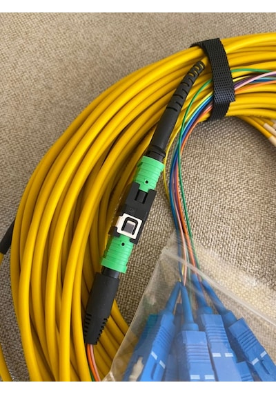 Mpo/Apc - Sc/Upc Sm G657.A1 Fiber Optik Kablo 30Metre A1