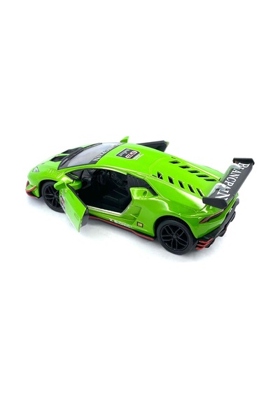 Kinsmart Lamborghini Huracan Lp620-2 Super Trofeo Çekbırak yeşil