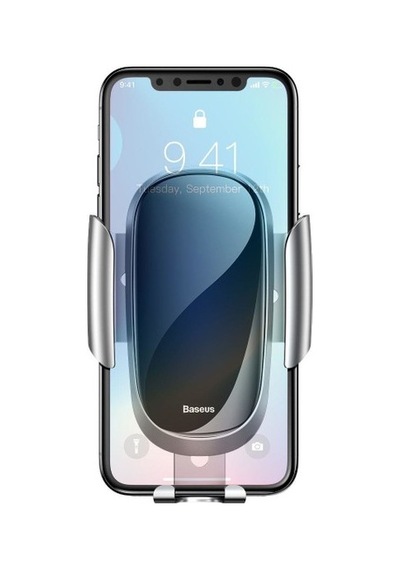 Baseus Future Gravity Araç Telefon Tutucu Gümüş Gri