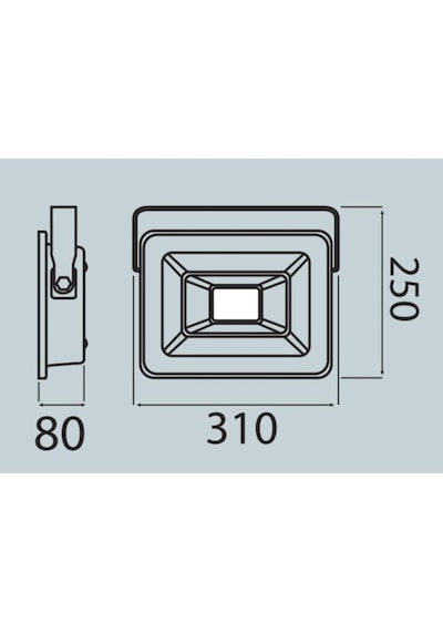Horoz 200w 6400k Smd Led Projektör Pars 200