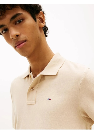 Tommy Hilfiger Tjm Reg Ess Polo Ext Erkek Bej T-shirt - Dm0dm22711