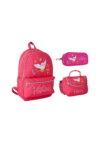 Famebag Harry Potter Okul Çantası 3'lü Set Pembe