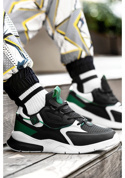 Dark Seer Ds K3.1205 Sneaker 2025 Kadın Siyah - Yeşil