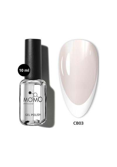 Momo Professional Kalıcı Oje French Color Base Coat Cb03 Rakı Beyazı 10 Ml