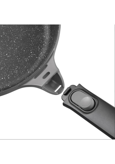 Gem Çıkarılabilir Saplı Stay Cool Gri Tava 28 Cm Gri