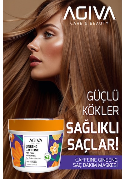 Caffeine Ginseng Pro Care Saç Dökülmesine Karşı Bakım Maskesi 300 Ml