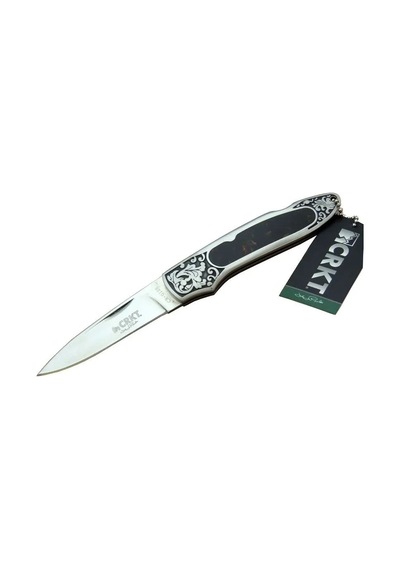 Cr 0128 Khv Kamp Çakı 18 Cm - Metal Desenli Sap, Kılıflı, Kutulu