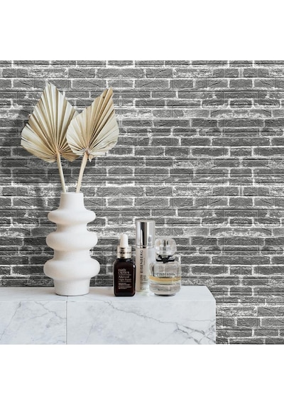70x38cm 10 Adet Kendinden Yapışkanlı Karavan Prefabrik Duvar Kaplama Kağıdı Paneli Nw24