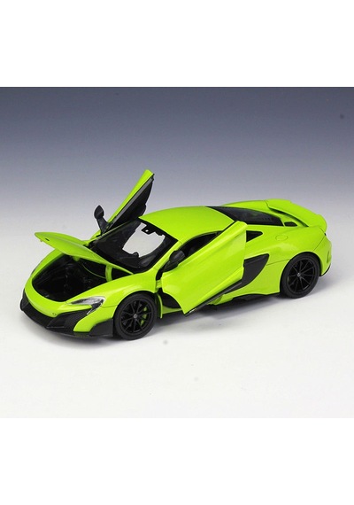 Welly 2017 Mclaren 675lt Yeşil 1 24 Model Araba