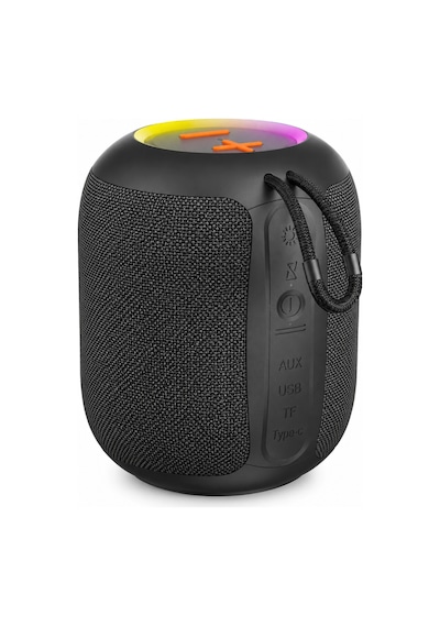 Jedel Sa-147 Rgb Işıklı Taşınabilir Bluetooth Hoparlör 5w Powerbank Fm Radyo, Usb/tf/aux