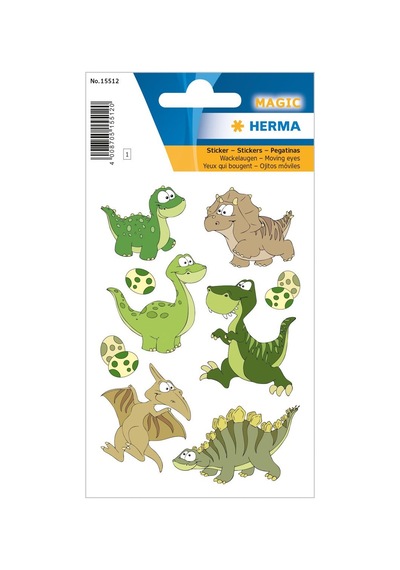 Herma Magıc Etiket Gözü Oynayan.Dıno