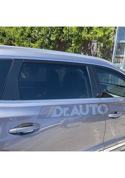 Chery Tiggo 8 Pro Piano Black Direk Ve Cam Çerçevesi Sutünları 12 Parça