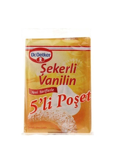 Dr. Oetker 5'li Şekerli Vanilin 25 Gr 30'li Paket