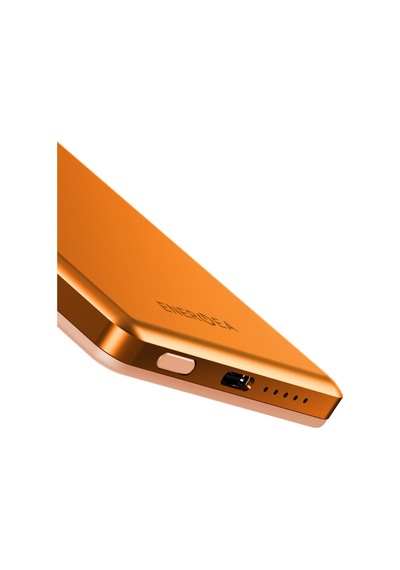 Energea Alupac Mini 5k 5.000 Mah 20w Type-c Ve 15w Kablosuz Şarj Çıkışlı Pd Hızlı Şarj Magsafe Powerbank - Turuncu Turuncu
