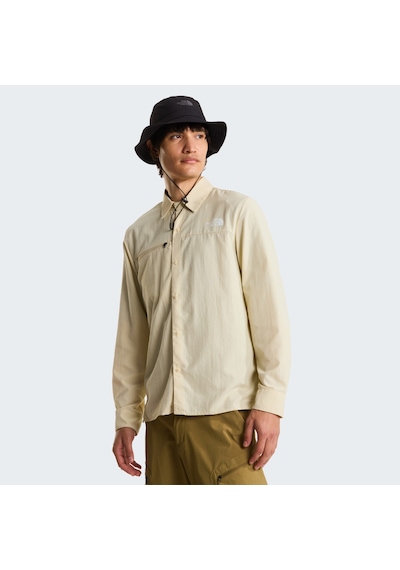 The North Face Packable Long Sleeve Erkek Gömlek C-the0a8ftrdomdom Bej