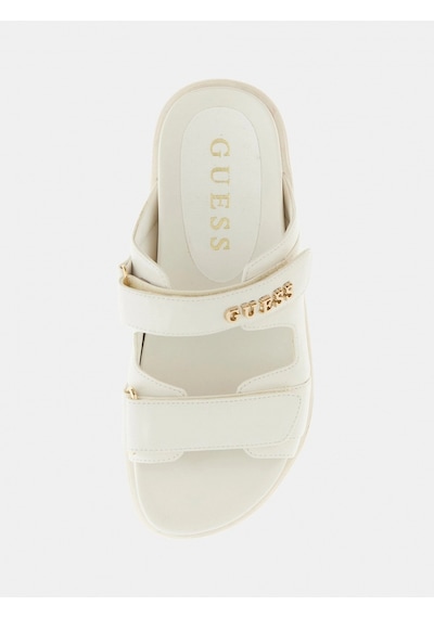 Guess Faxon Kadın Beyaz Sandalet Fljfaxele03-cream Beyaz