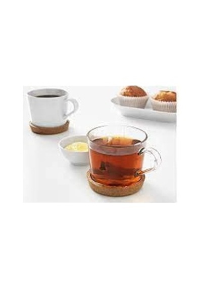 Adet 365 Bardak Altlığı Mantar Bardak Tutucu 9cm Çok Renkli