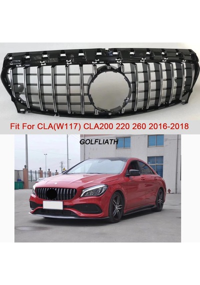 Mercedes W117 Cla Gtr Ön Panjur Izgara 2016-2018 Makyajlı