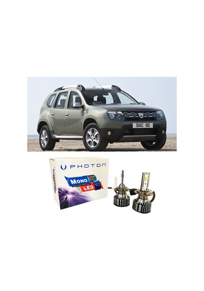 Dacia Duster 1 Led Xenon Uzun Far Ampulü H1 Mono Yeni Seri Beyaz 2010-2018