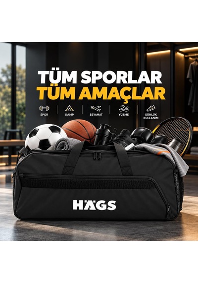 Spor Seyahat Çantası, Duffle Bag, Taşıma Çantası, Su Geçirmez Dayanıklı, Erkek, Kadın İçin Büyük Boy Spor