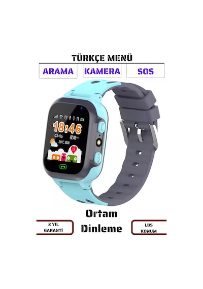 Twox Yeni Nesil Kameralı Akıllı Takip Çocuk Saati (İthalatçı Garantili)