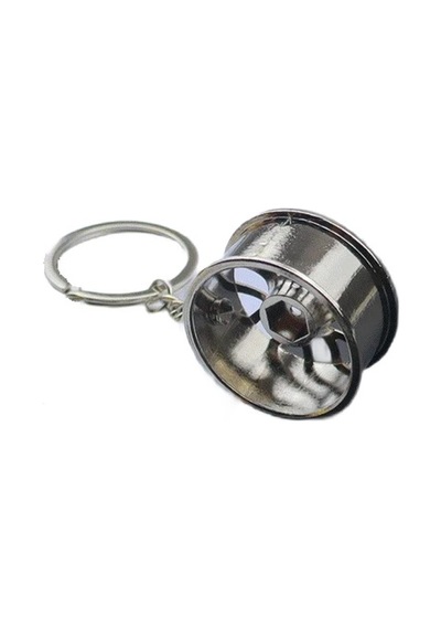 Schulzz Ultra Realistik Gunmetal Renk Jant Metal Alaşımlı Anahtar