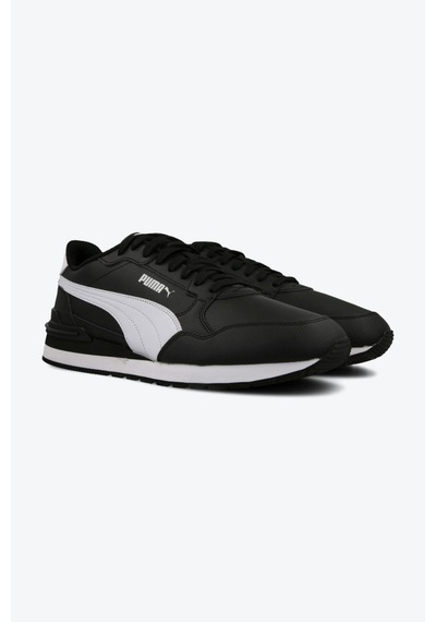 Puma St Runner V4 L Erkek Günlük Sneaker Siyah - Beyaz