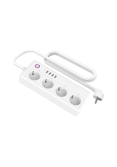 Rxr R-pw4 4 Priz + 4 Usb Akıllı Priz
