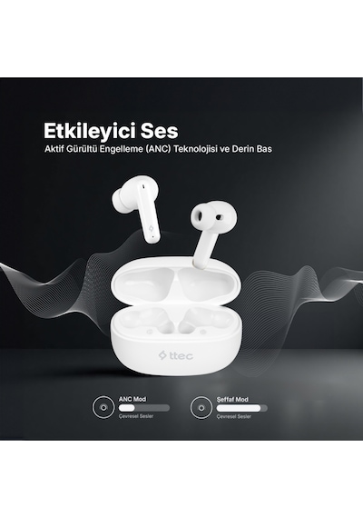 Ttec AirBeat 2KM161 Pro Gerçek Kablosuz TWS Bluetooth Kulaklık