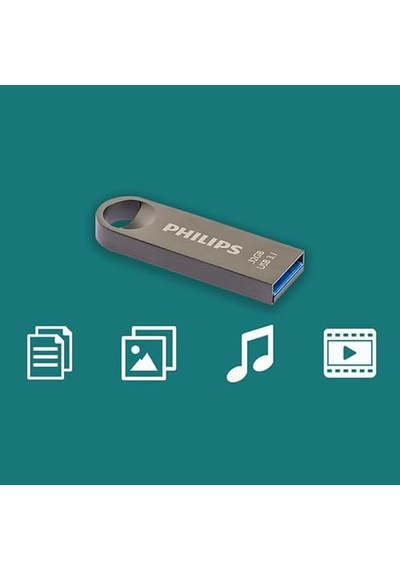 Philips Usb Stick 32 Gb Usb 3.1 Flash Drive Moon Edition Pc, Dizü