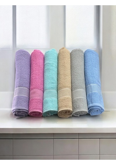 Büyük Boy Banyo Havlusu, Duş Havlusu, Tek Silgi 95 X 145cm Pembe